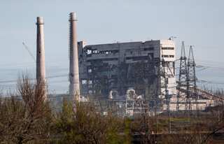 Not storming Azovstal steel plant, says Russia amid strikes on Mariupol