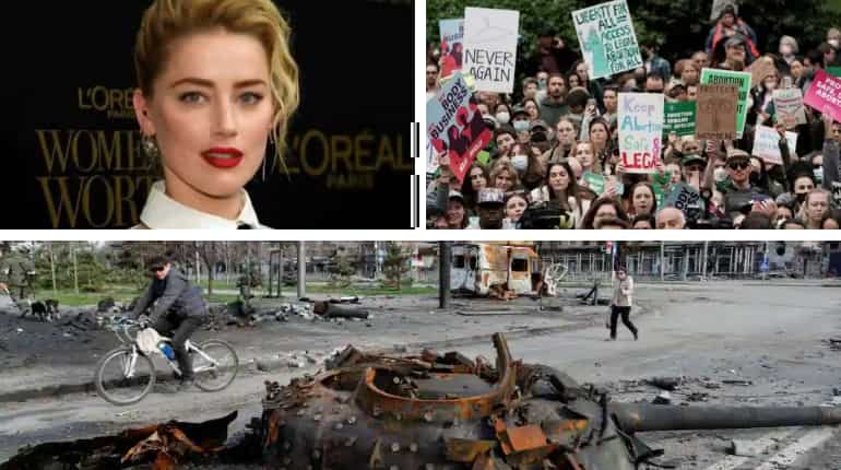 Top 10 world news: WHO's remarks on abortion, Amber Heard's mental health condition and more Top 10 world news: WHO's remarks on abortion, Amber Heard's mental health condition and more
