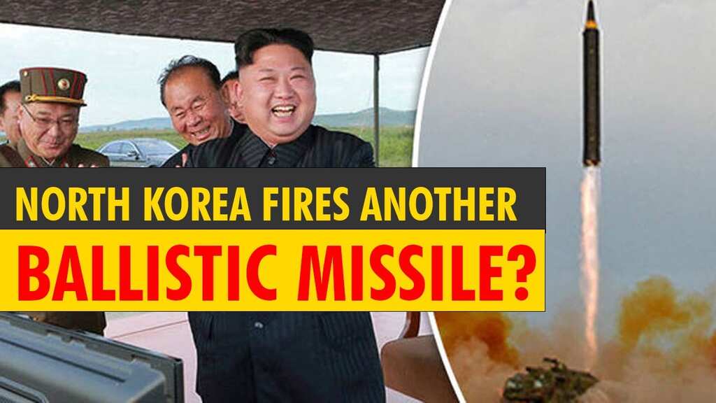 South Korean & Japanese officials: North Korea fired a suspected ballistic missile off eastern coast