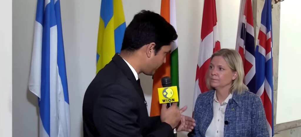 India and Sweden can further deepen ties by working on climate change: Swedish PM Andersson to WION