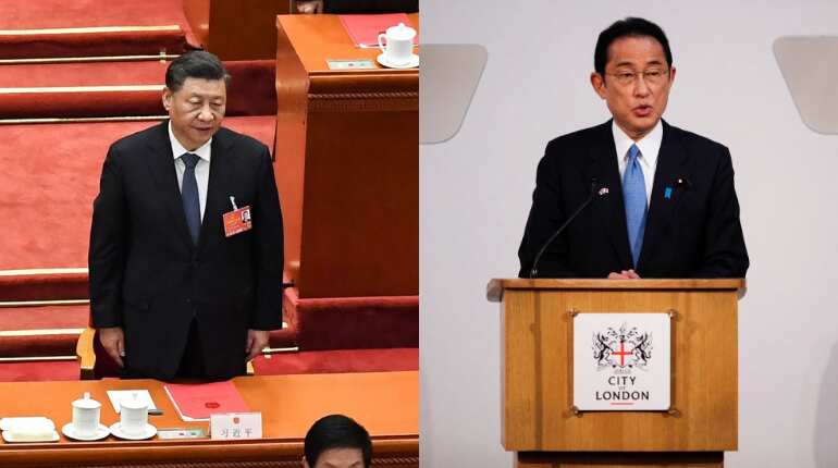 China slams Japan after Kishida said Ukraine plight could be replicated in East Asia China slams Japan after Kishida said Ukraine plight could be replicated in East Asia