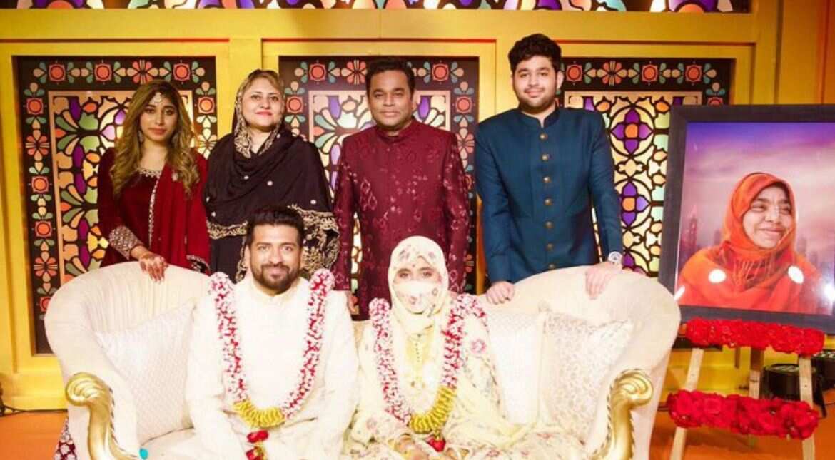 AR Rahman's daughter Khatija gets married, see pics of the intimate ceremony