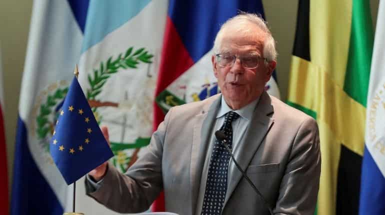 EU top diplomat hints at more sanctions, even as agency proposes amendments to oil embargo against Russia EU top diplomat hints at more sanctions, even as agency proposes amendments to oil embargo against Russia