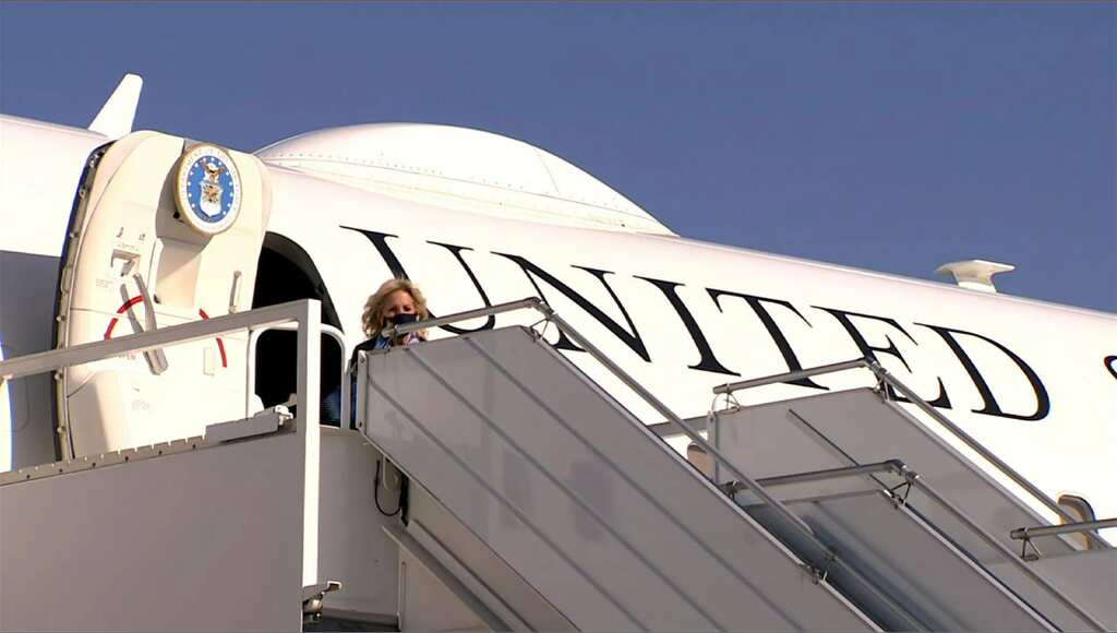 US first lady Jill Biden arrives in Romania, will meet with Ukrainian refugees