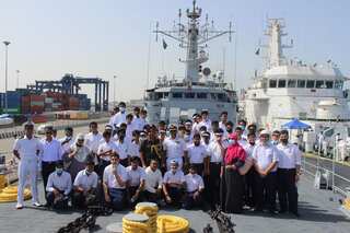 Indian Navy, Coast Guard ships from First Training Squadron visit Saudi Arabia on overseas deployment