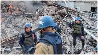 Russian bombing of Ukrainian school kills 2, sixty trapped under rubble: Governor