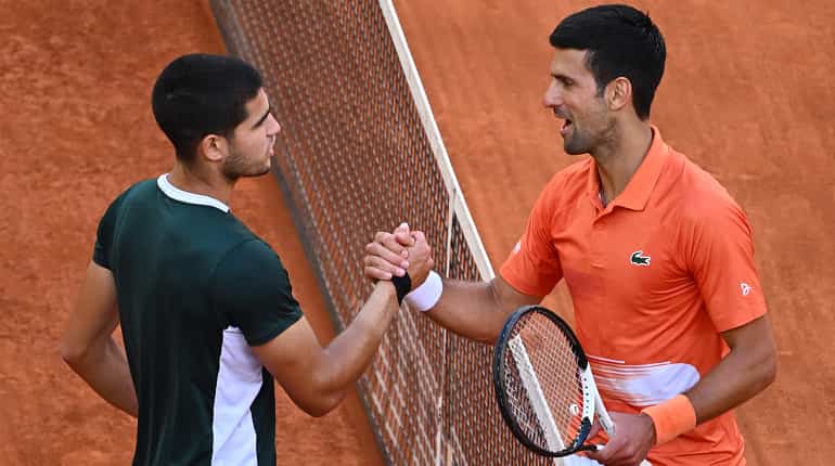 Carlos Alcaraz beats world no.1 Novak Djokovic to reach Madrid Open final Carlos Alcaraz beats world no.1 Novak Djokovic to reach Madrid Open final