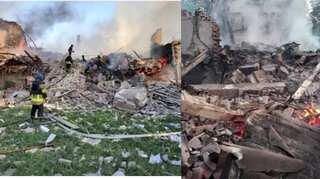 Sixty people in school probably dead, claims Ukraine governor after Russian strike