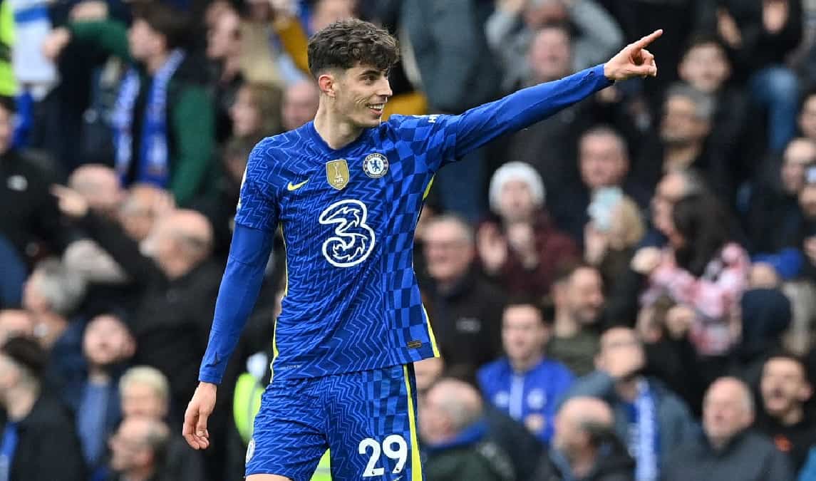 2) Kai Havertz (72 million Pounds)