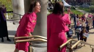 Watch | ‘You’re a murderer’: US lawmaker loses cool, shouts at abortion rights’ protesters 