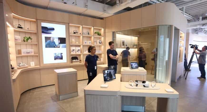 Facebook-owner Meta gives an early glimpse of physical store