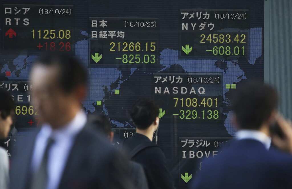 Asian stocks hit 2-year low, rate hike worries investors