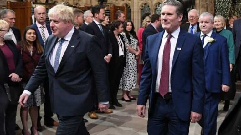 Queen’s absence overshadowed by Boris Johnson’s presence