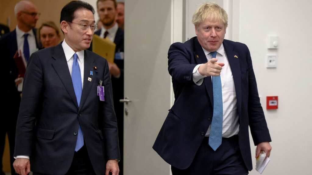 UK PM will host Japanese leader Fumio Kishida in London