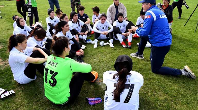 'We will keep fighting': Afghanistan women footballers train in Australia after fleeing Taliban rule