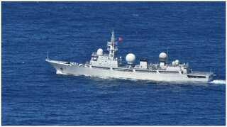 Chinese spy ship's presence 'concerning' but it didn't breach law of the sea: Australia