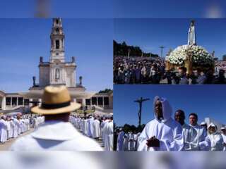 In pics| Thousands of faithful Catholics pray at Portuguese shrine despite fears of new Covid wave