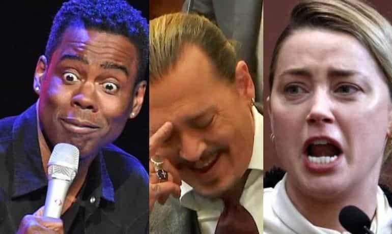 Chris Rock takes a sly dig at Amber Heard, says 'Believe All Women, Except her'