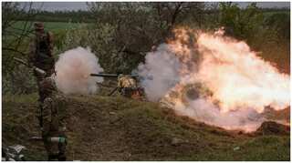 Ukrainian forces launch counteroffensive against Russia in east