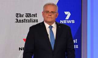 Australian Prime Minister Scott Morrison announces housing policy before general election