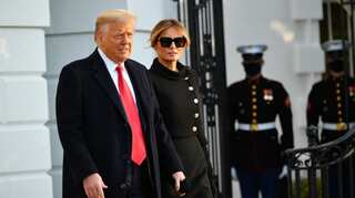 'Never say never', says Melania Trump when asked if she wants to be US first lady again