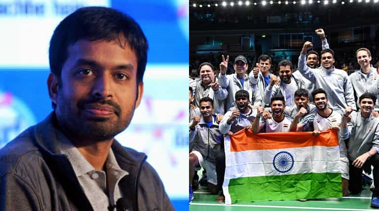India winning Thomas Cup is like winning World Cup of football, says badminton great Pullela Gopichand India winning Thomas Cup is like winning World Cup of football, says badminton great Pullela Gopichand