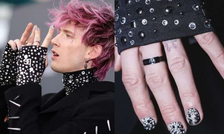 Loved Machine Gun Kelly's diamond studded manicure? Here's how much it will cost you Loved Machine Gun Kelly's diamond studded manicure? Here's how much it will cost you