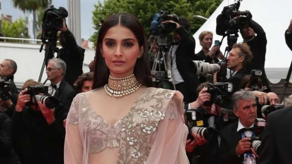 Sonam Kapoor at Cannes 2014