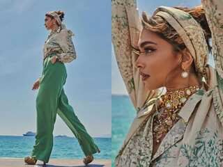 Deepika Padukone dons gorgeous Sabyasachi ensemble on Day 1 of 2022 Cannes Film Festival