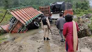 Flash floods in India state of Assam, rain triggers landslides
