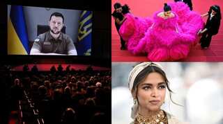 Cannes Film Festival begins with Ukrainian President Volodymyr Zelensky’s call to speak out against war