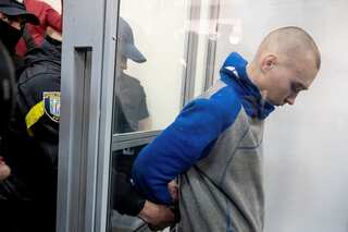Russian soldier charged with war crimes in Ukraine pleads guilty