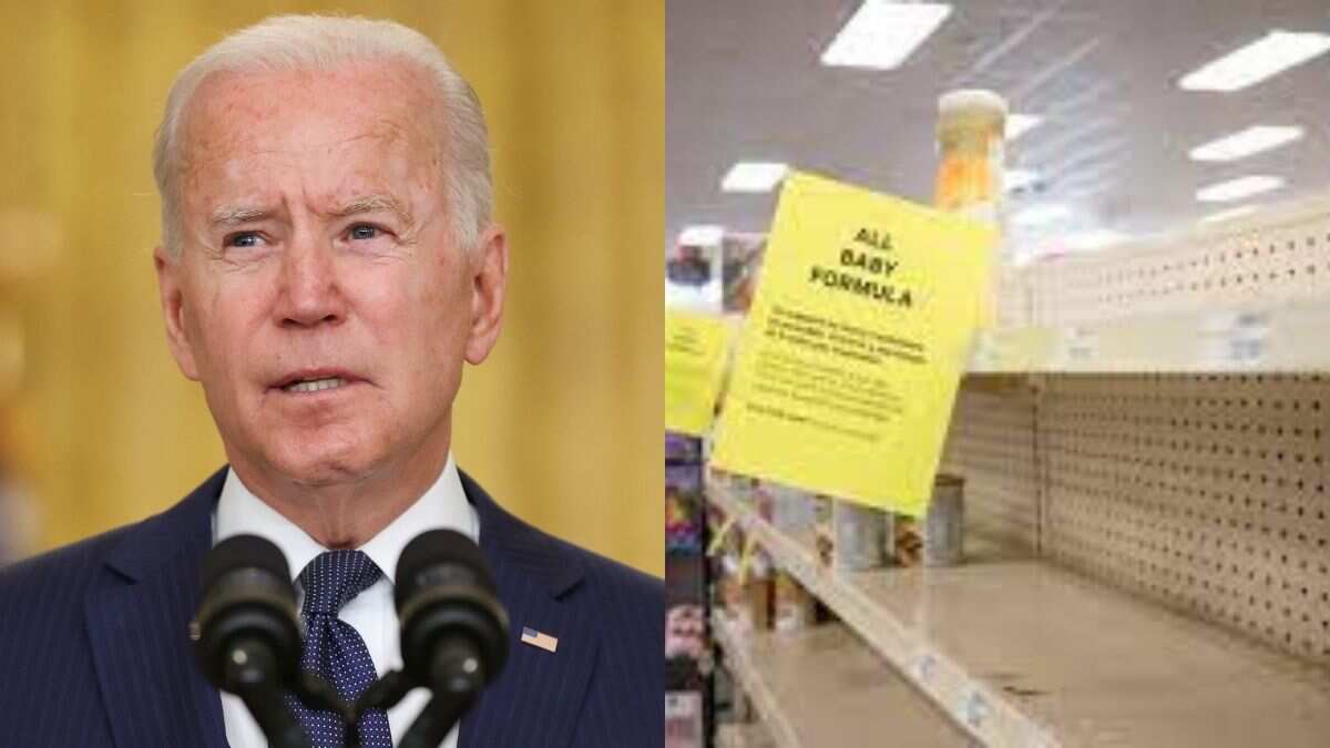 To end infant formula shortage, US President Joe Biden invokes Defense Production Act To end infant formula shortage, US President Joe Biden invokes Defense Production Act
