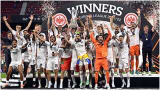 Eintracht Frankfurt lift UEFA Europa League title after thrilling shootout win against Rangers