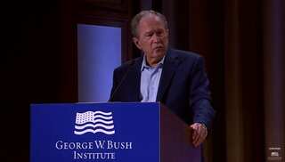 Watch: Ex-US prez George Bush condemns Iraq invasion instead of Ukrainian war in major gaffe