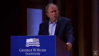 Watch: Ex-US prez George Bush condemns Iraq invasion instead of Ukrainian war in major gaffe