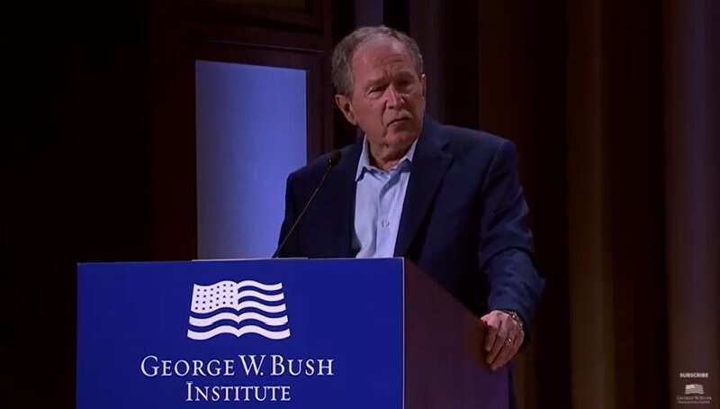 Watch: Ex-US prez George Bush condemns Iraq invasion instead of Ukrainian war in major gaffe