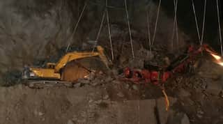Jammu and Kashmir tunnel collapse: 10 labourers trapped, rescue operation on