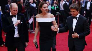 Kate Middleton, Prince William attend the UK premiere of 'Top Gun: Maverick'