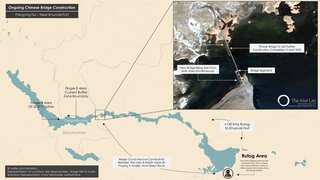 Pangong bridge construction: China building pangong bridge in occupied territory, says India