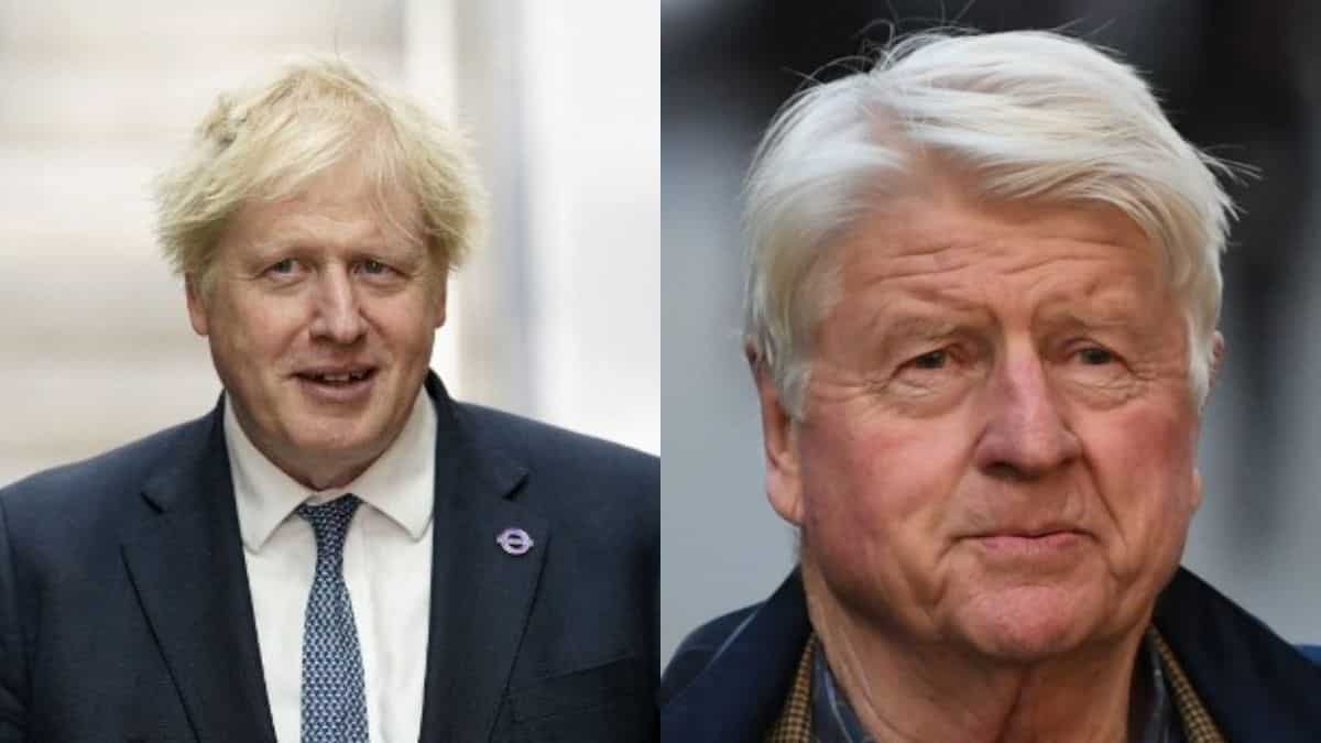 British Prime Minister Boris Johnson's pro-Brexit father Stanley becomes French