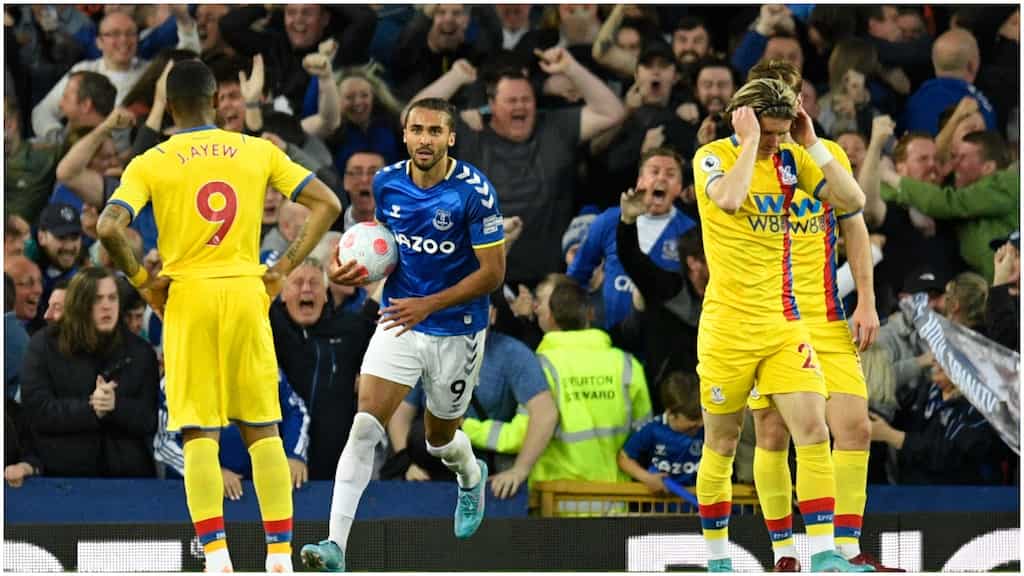 Calvert-Lewin secures Everton Premier League status in stunning 3-2 win over Crystal Palace