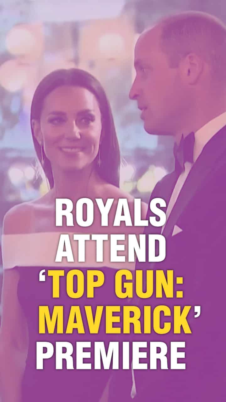 Royals attend 'Top Gun Maverick' movie premiere in London