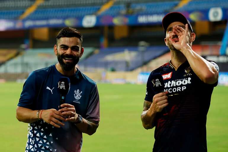 IPL 2022: Faf du Plessis, Virat Kohli cheer for MI ahead of crucial match against DC