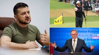 Morning news brief: Ukraine rules out ceasefire, Woods withdraws from PGA Championship, and more