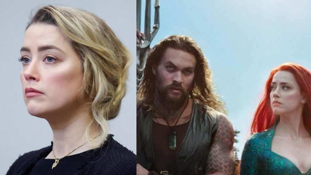 Amber Heard's bad chemistry with Jason Momoa led to reduced role in 'Aquaman 2', claims her agent
