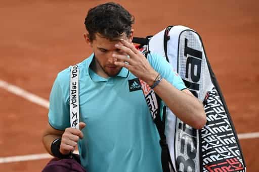 Twice runner-up Dominic Thiem crashes out at first hurdle in French Open