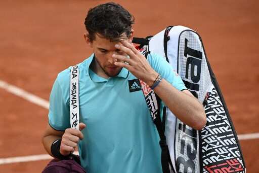 Twice runner-up Dominic Thiem crashes out at first hurdle in French Open