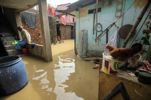 People in relief camps