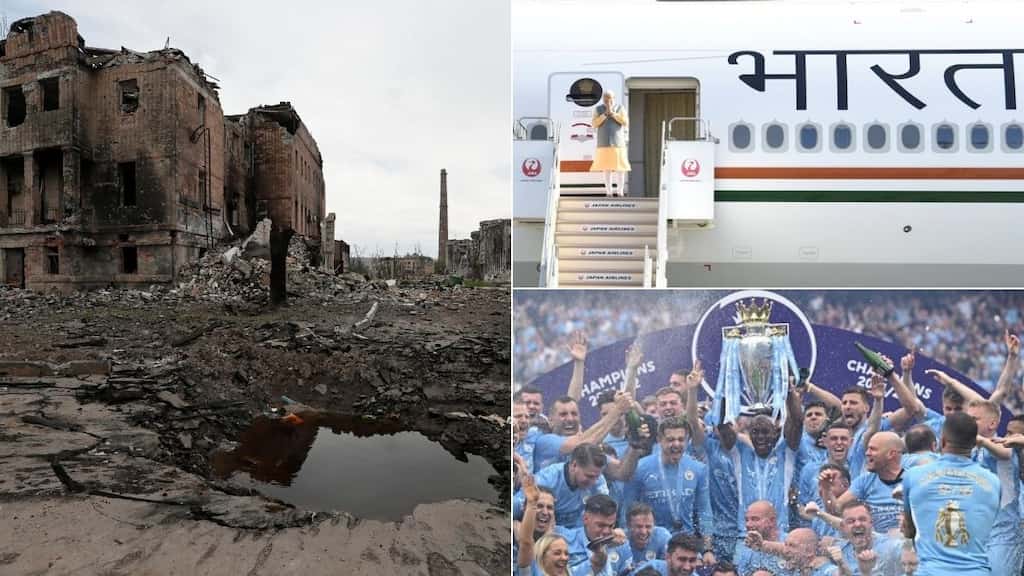 Morning news brief: PM Modi arrives in Tokyo for Quad summit, Man City celebrate PL title win, and more